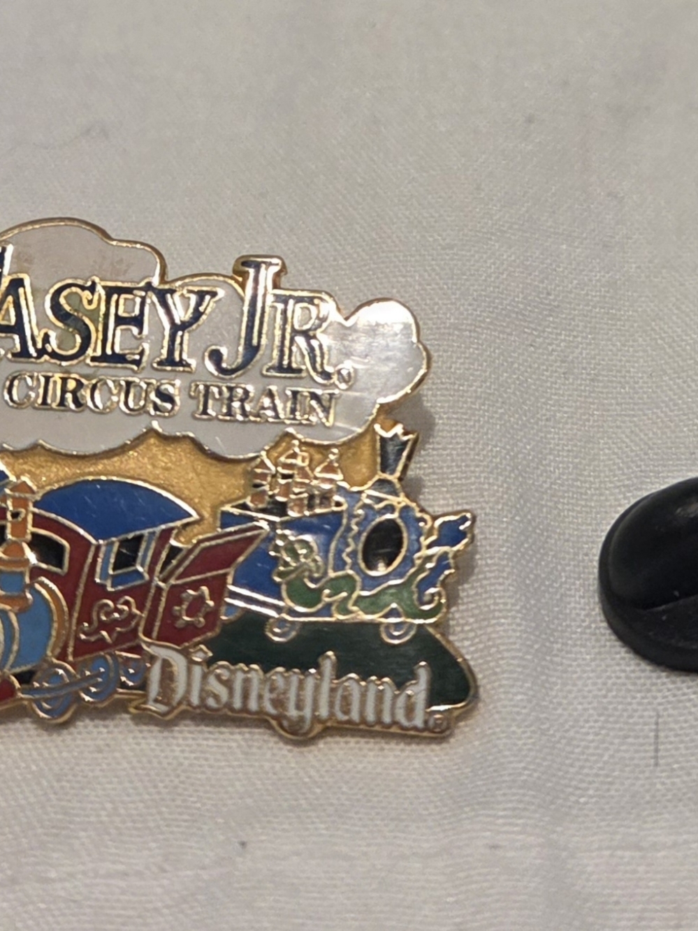 Rare 90's Disneyland Casey Jr. Circus Train Enamel Pin - Multicolor 1998 Rare